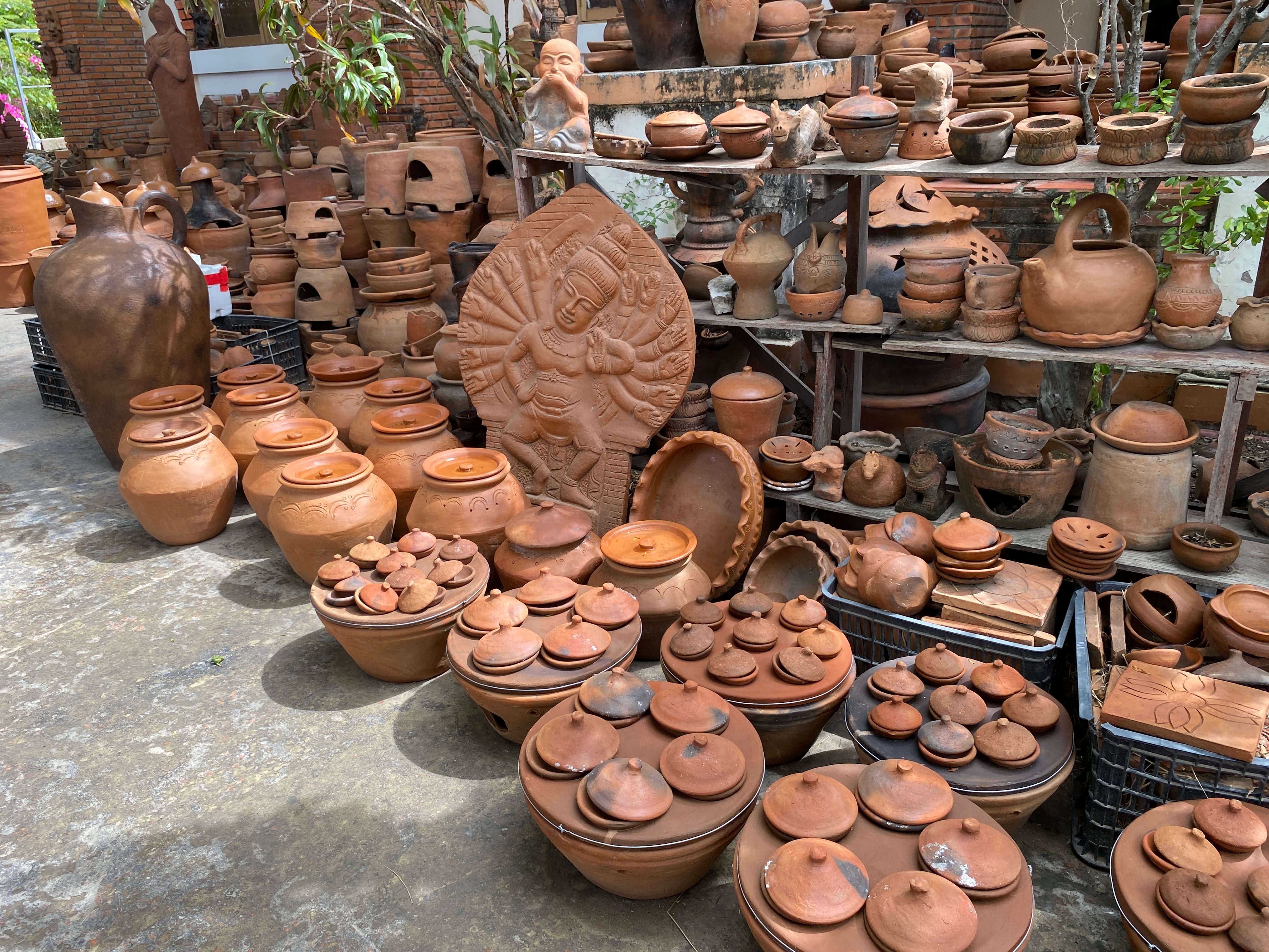 Old-World Terracotta Garden Pot