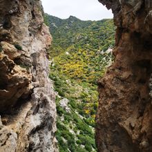 Layered cliffs by Hans on Pexels