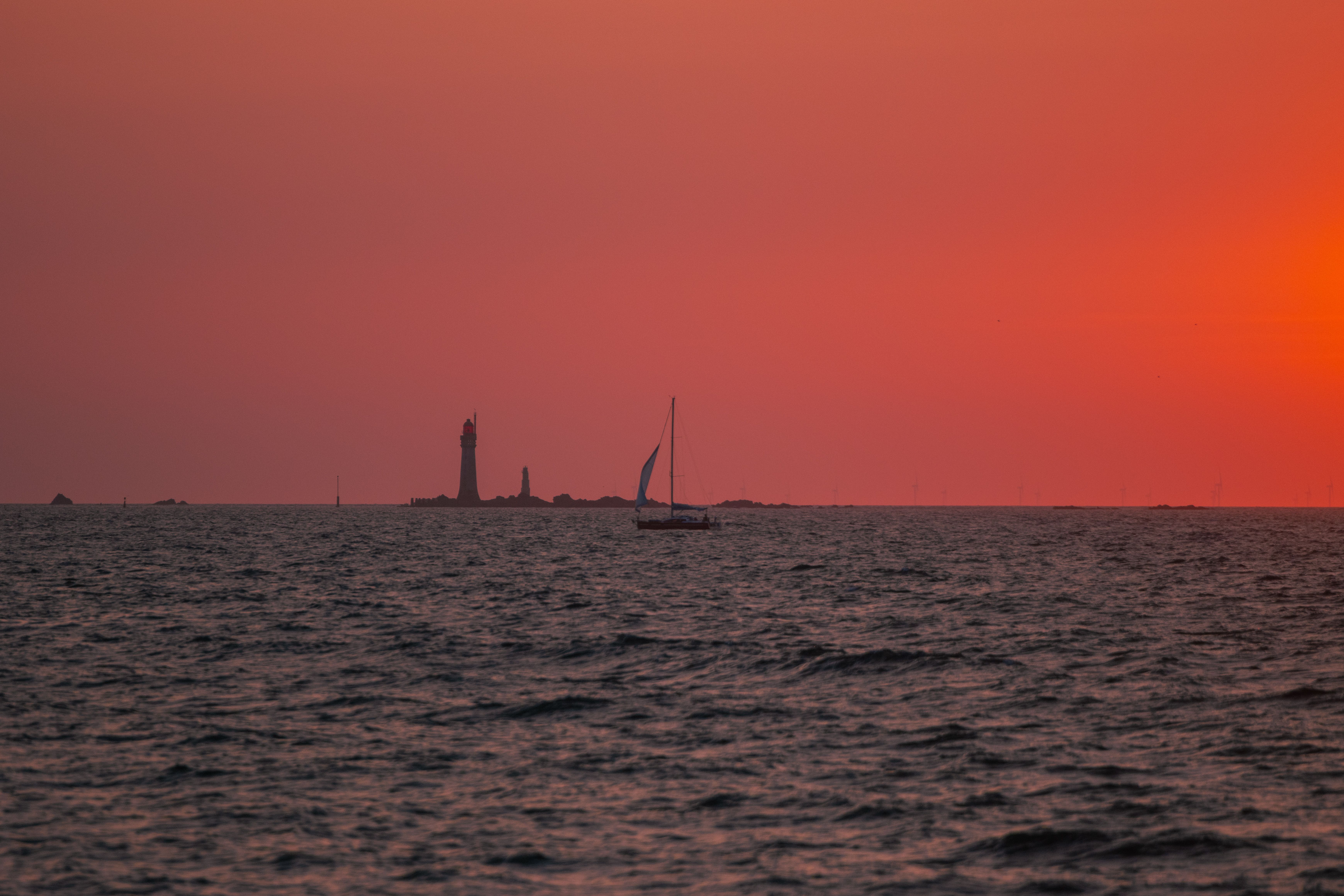 Vue urbaine au crépuscule, à l’image de le-havre.