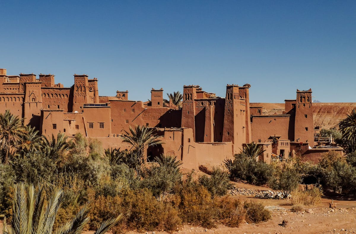 Facade of Cultural Heritage Museum in Morocco a country with increased travel advisory