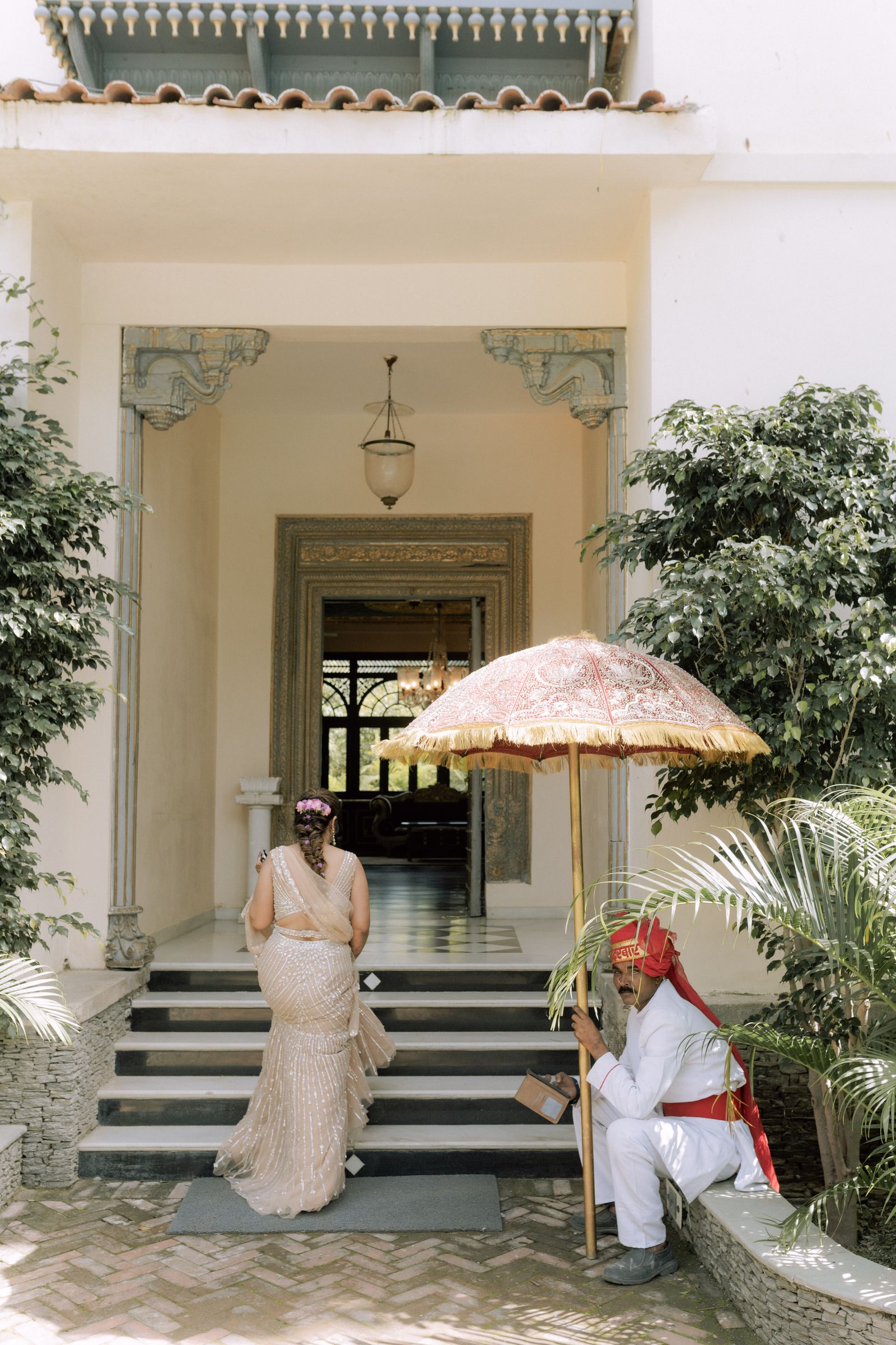 Indian wedding grand entrance