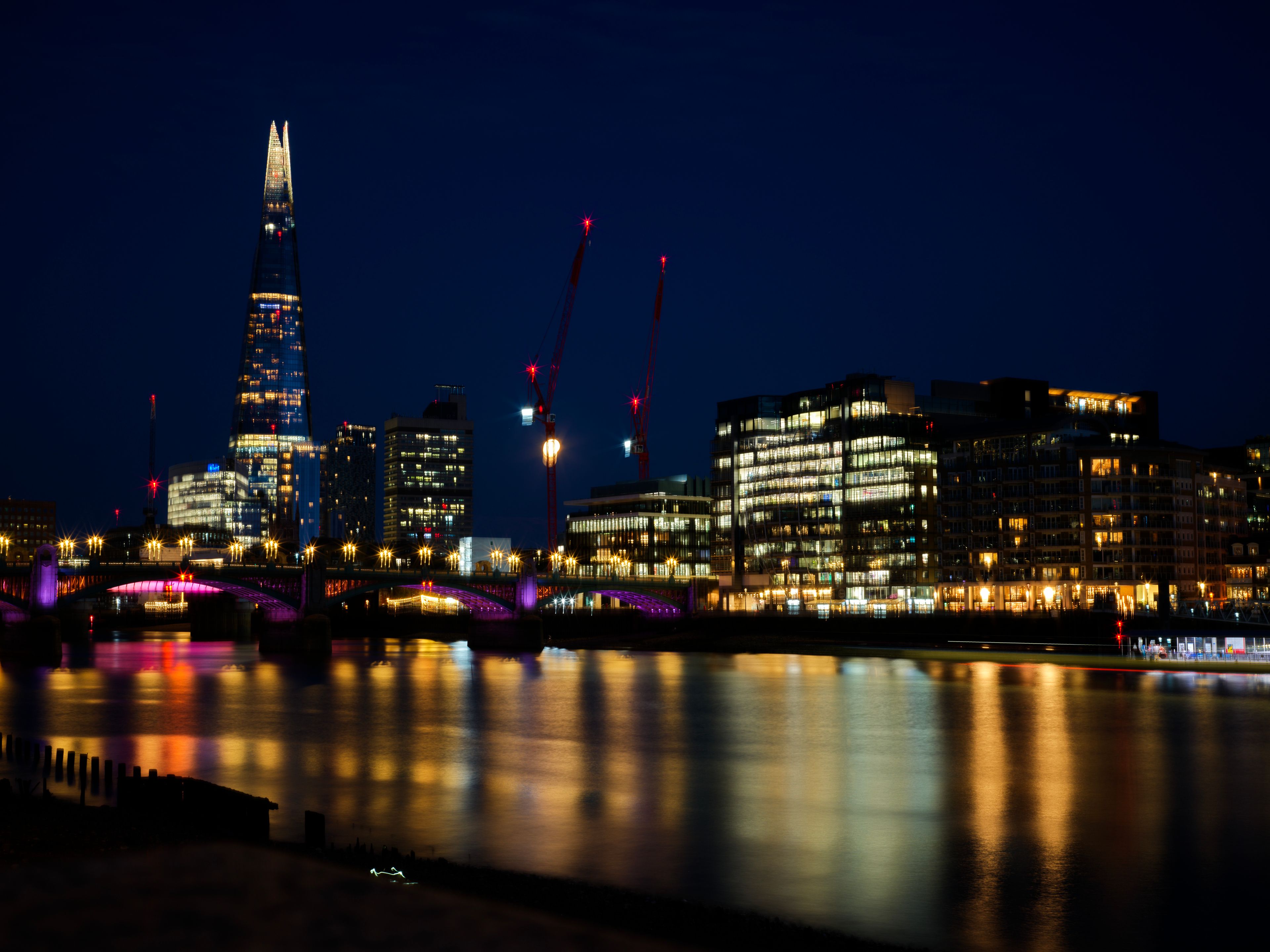 A chauffeur-driven journey at dusk