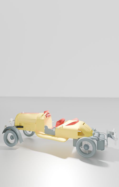 Free stock photo of 3d render, old cars, vintage car Stock Photo