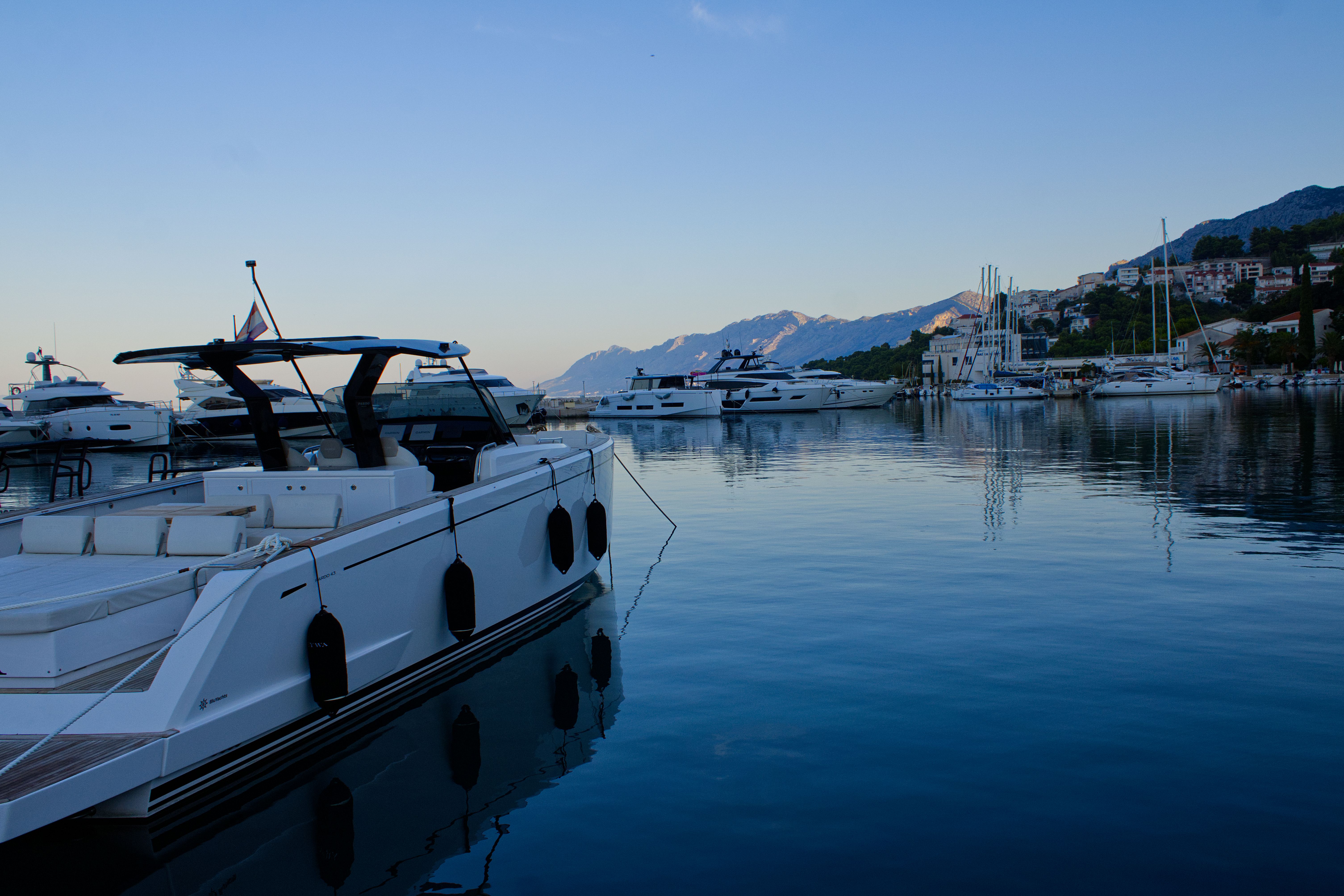 When to arrange Portonovi yacht berthing support