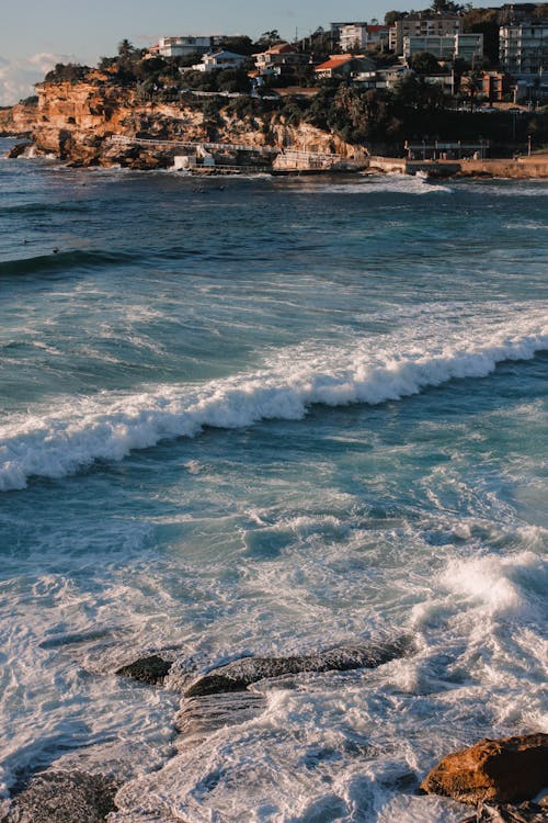 Crashing Waves on the Seashore