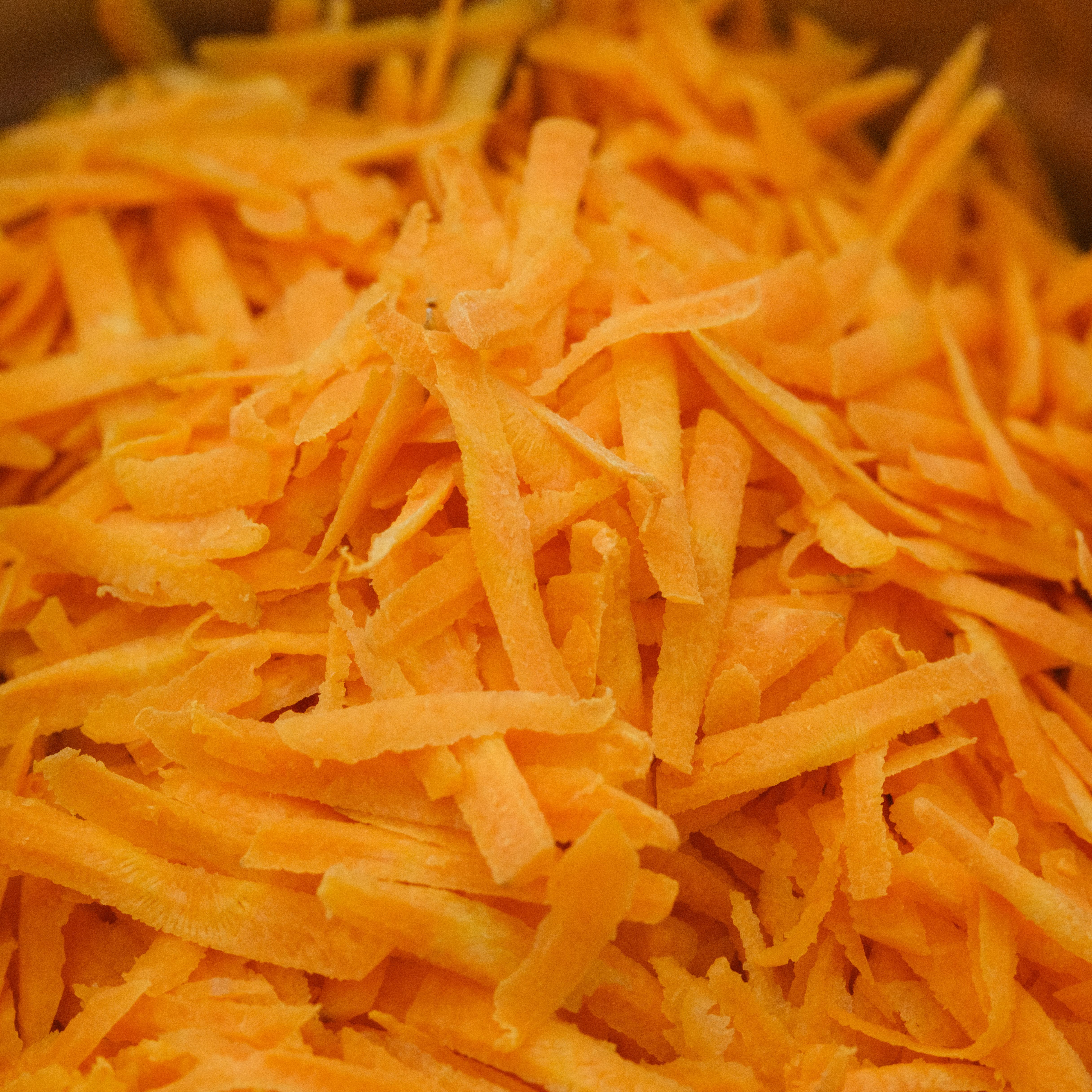 Freshly grated carrots — photo by umberto dez on Pexels