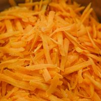 Freshly grated carrots — photo by umberto dez on Pexels