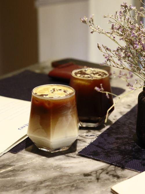 Free stock photo of aesthetic coffee, café, cafe ambiance Stock Photo