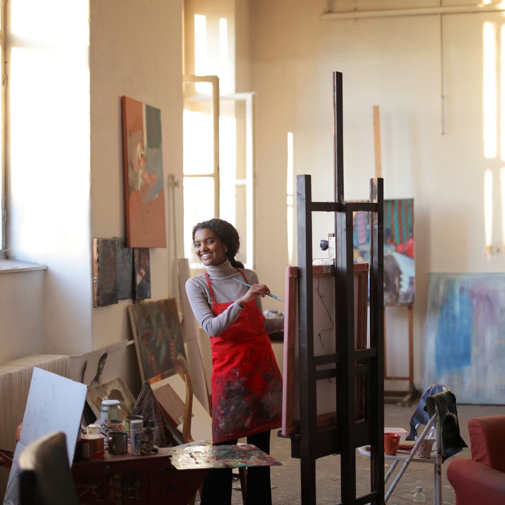 Painters and Decorators in Bow — dust sheets down and the room fully protected