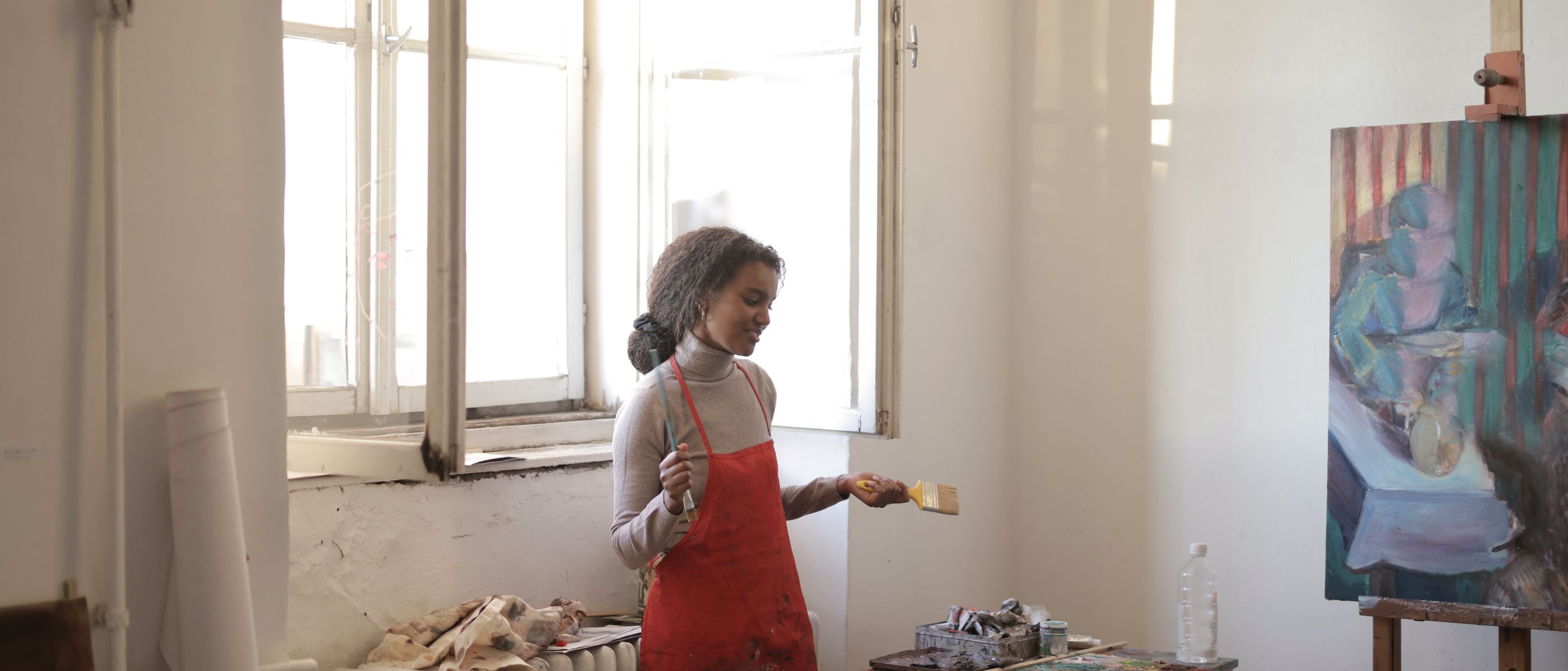 Plastering and Skimming in Belmont — quality trade paint going on in two coats