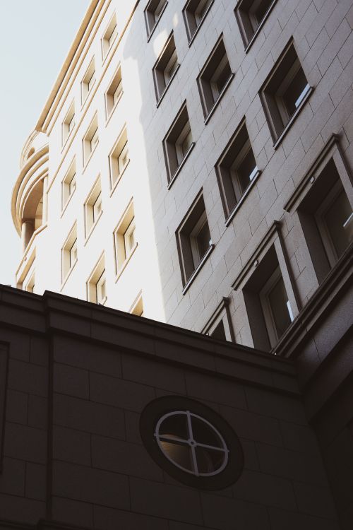 Free Modern architectural design of buildings in Johannesburg's cityscape. Stock Photo