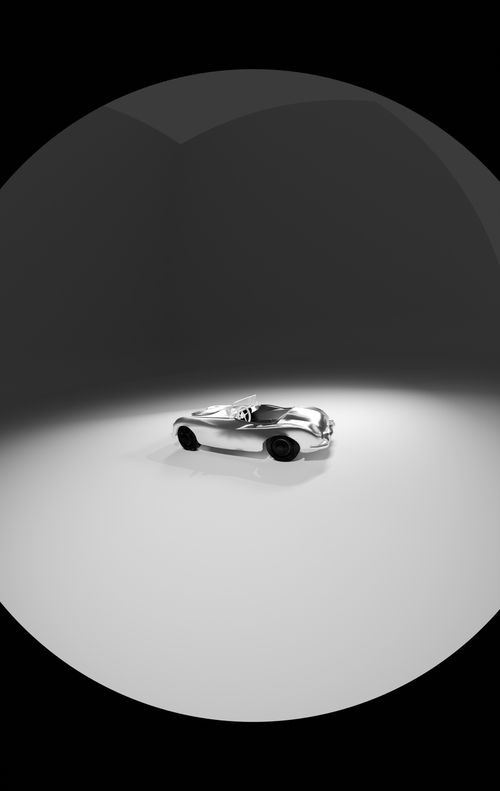 Free stock photo of vintahe car grey Stock Photo