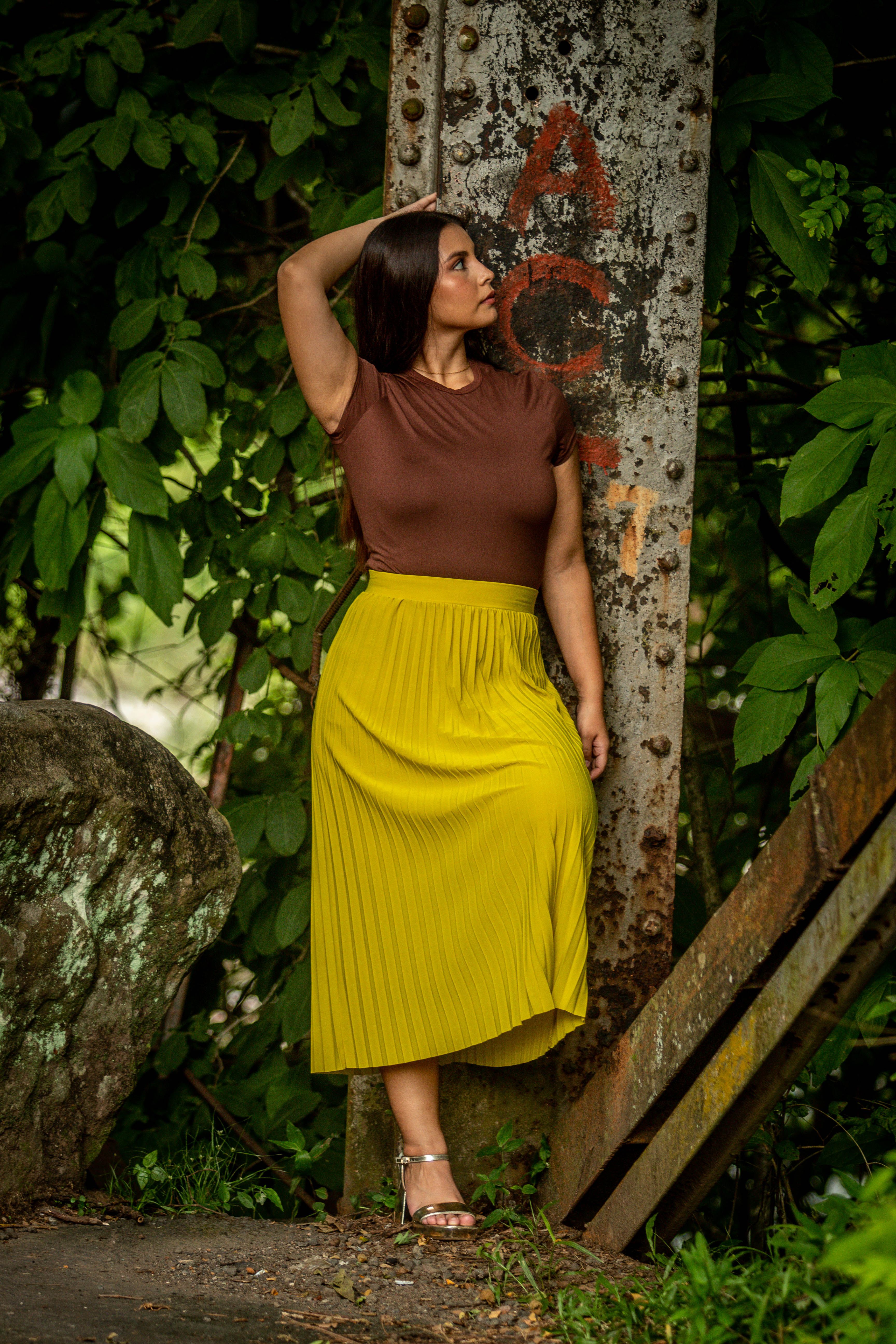 Saia Plissada