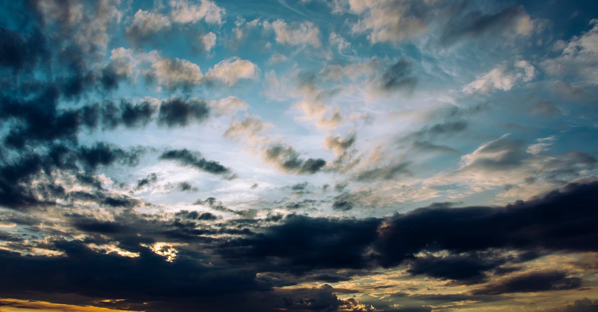 Free stock photo of clouds, colors, dark clouds