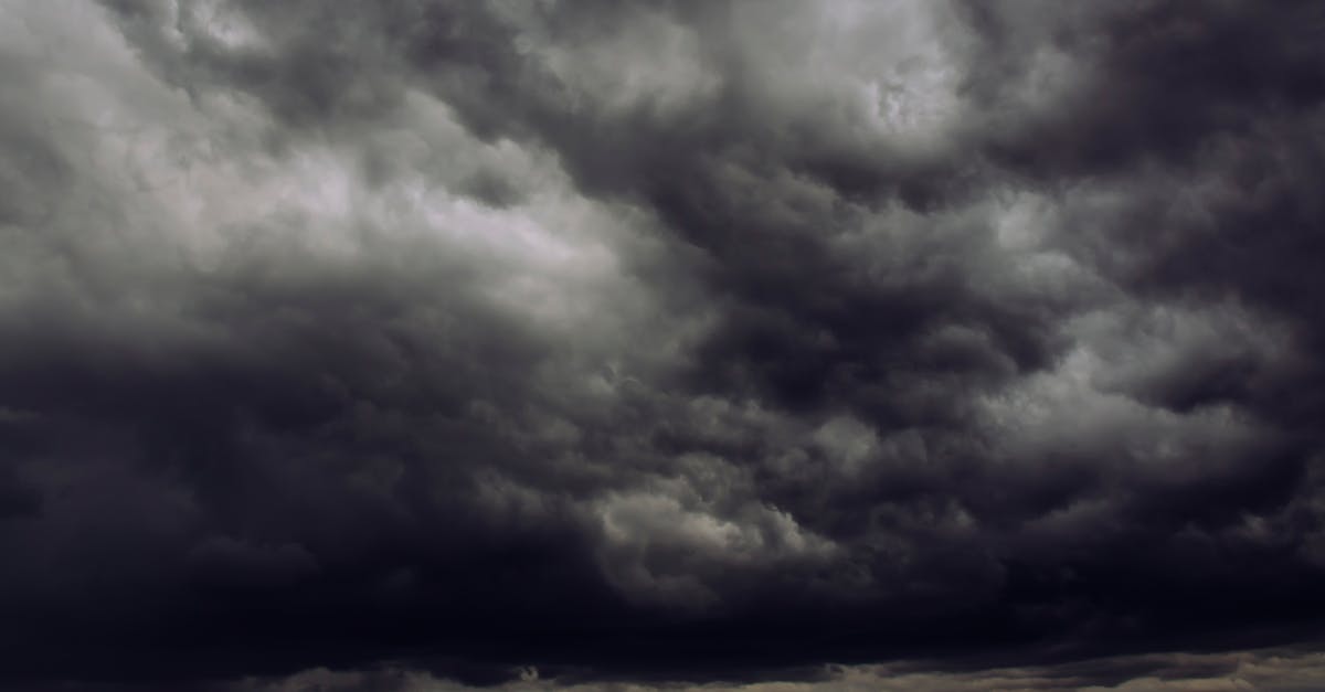 Free stock photo of dark clouds, storm, thunderstorm