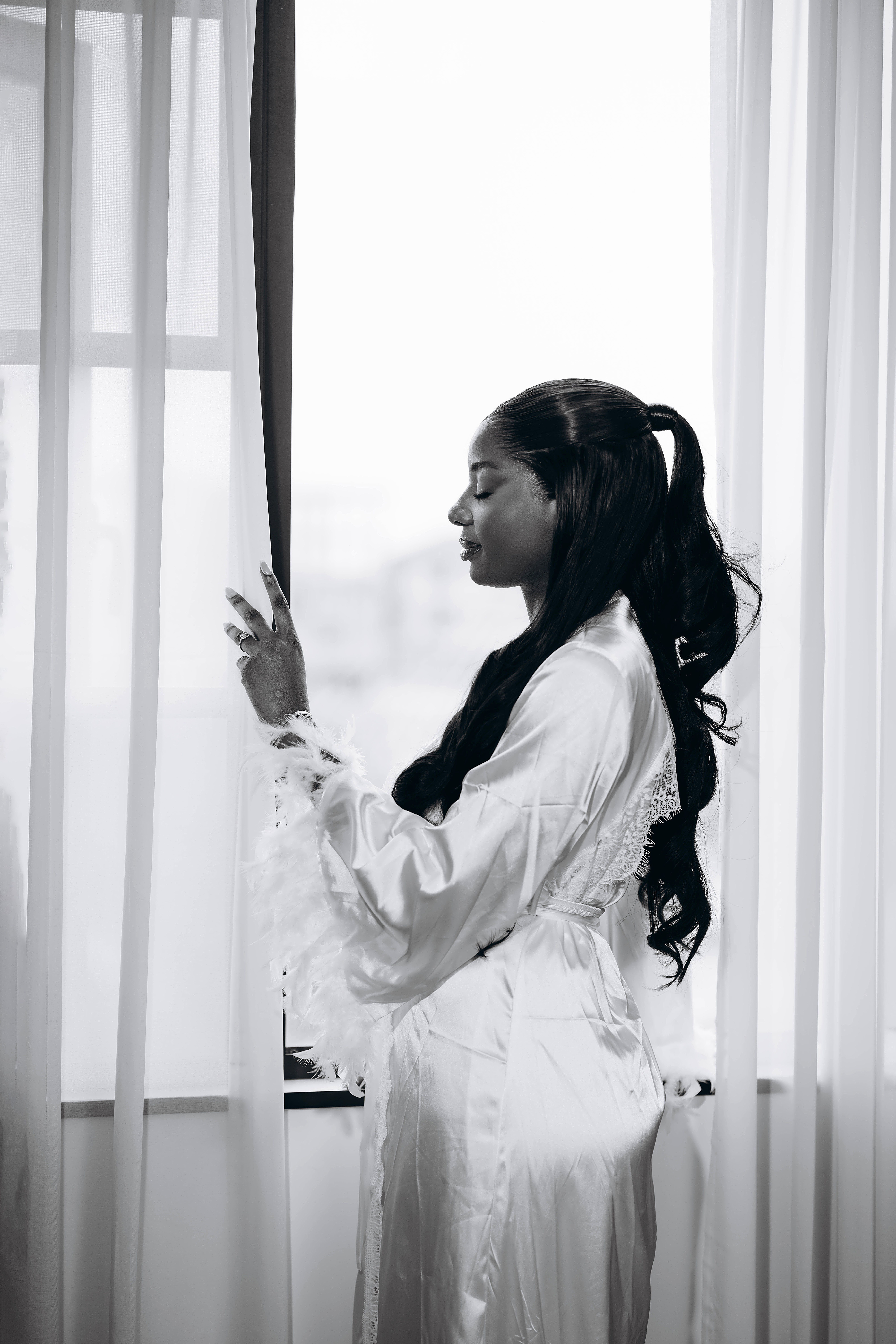 Silk Press — a hair look on BLK GLO