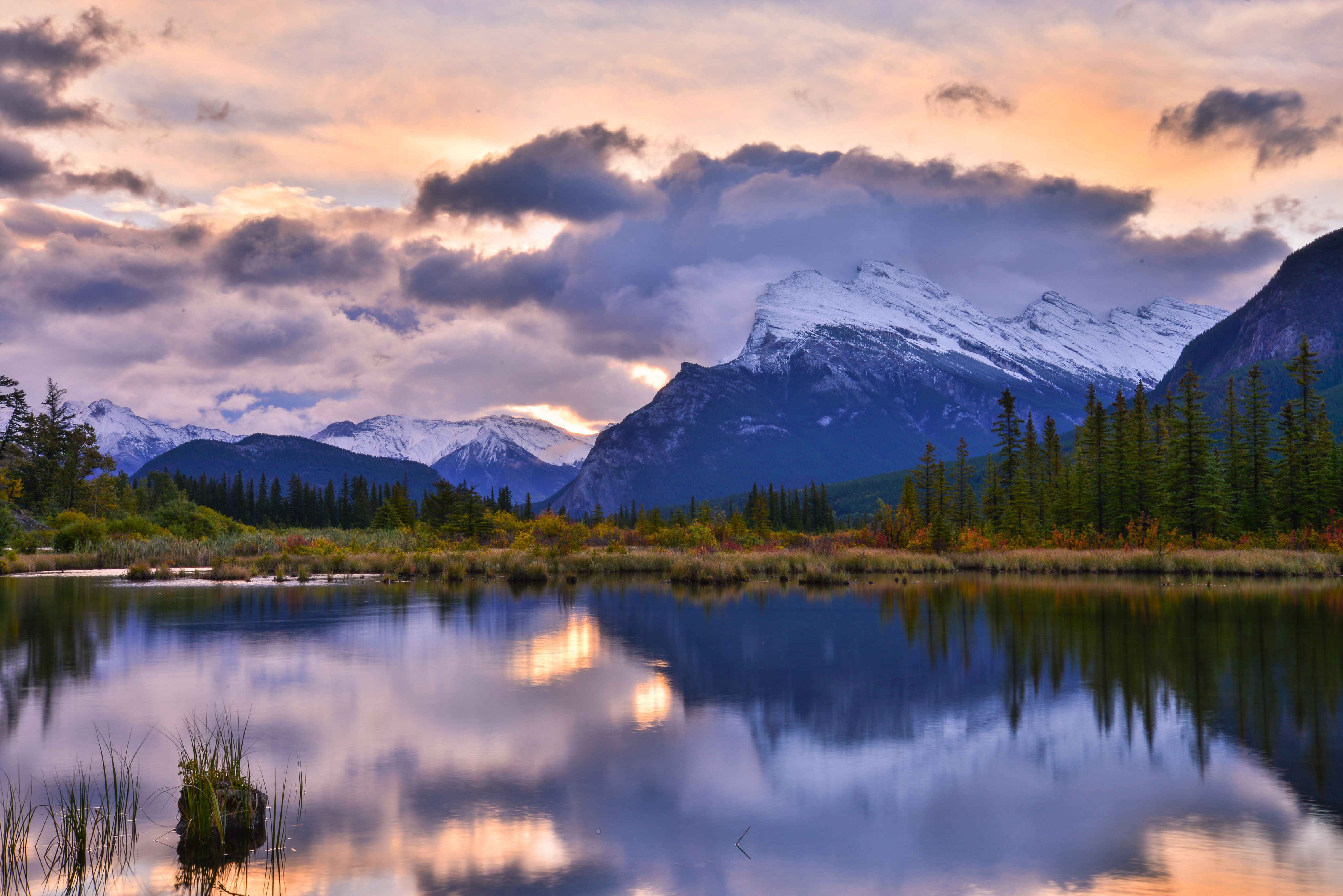Vermilion Lakes at Sunrise
