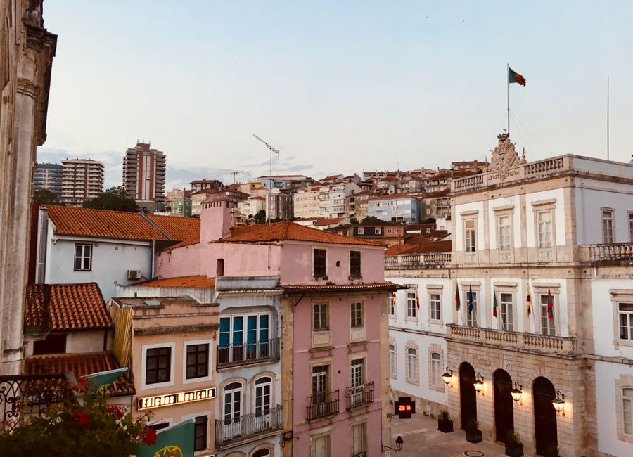 Coimbra, Portugal — a travel moment · stay connected with a Coimbra eSIM from My Holiday SIM