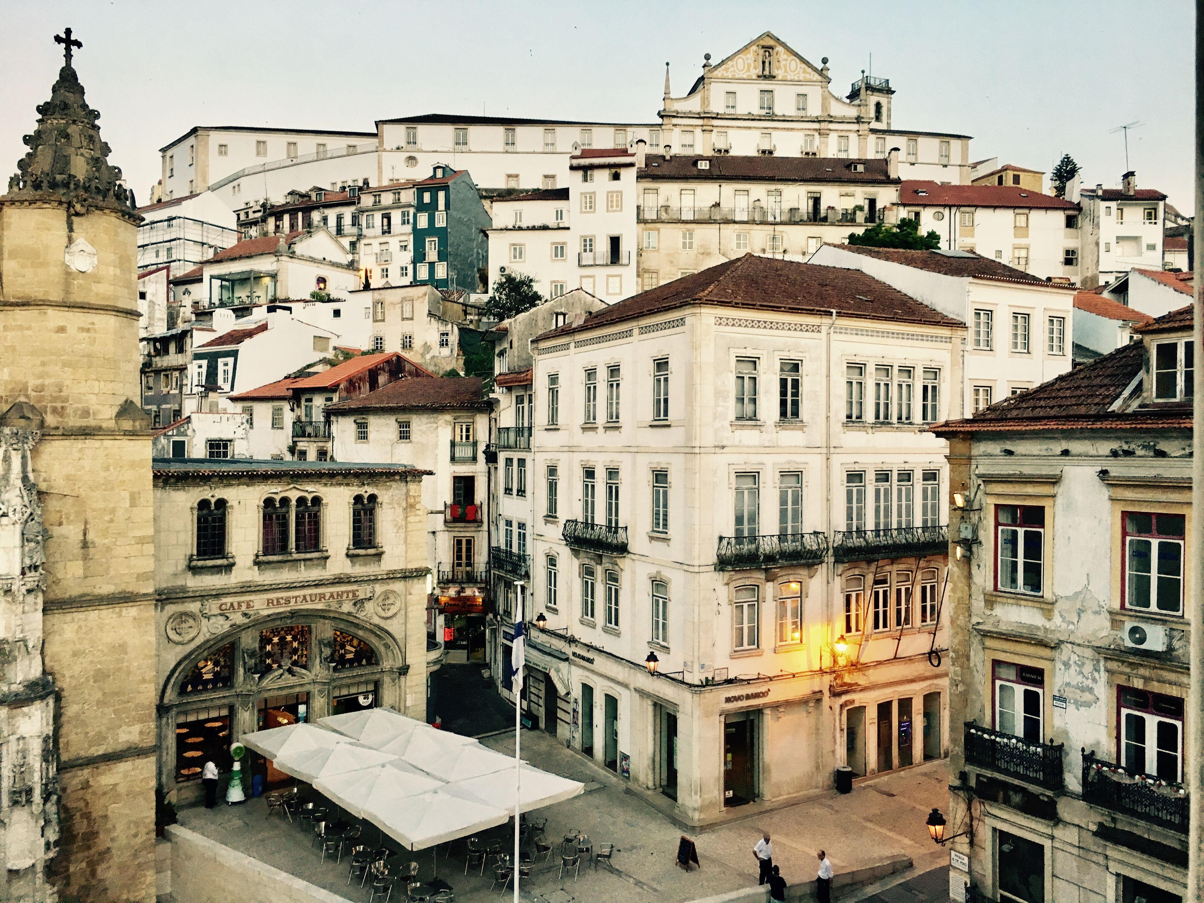 Coimbra street café tables