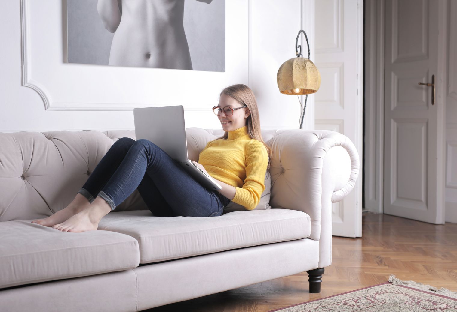 White City — movers delivering furniture from a van