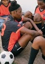 Photo Of Female Soccer Team During Time Out