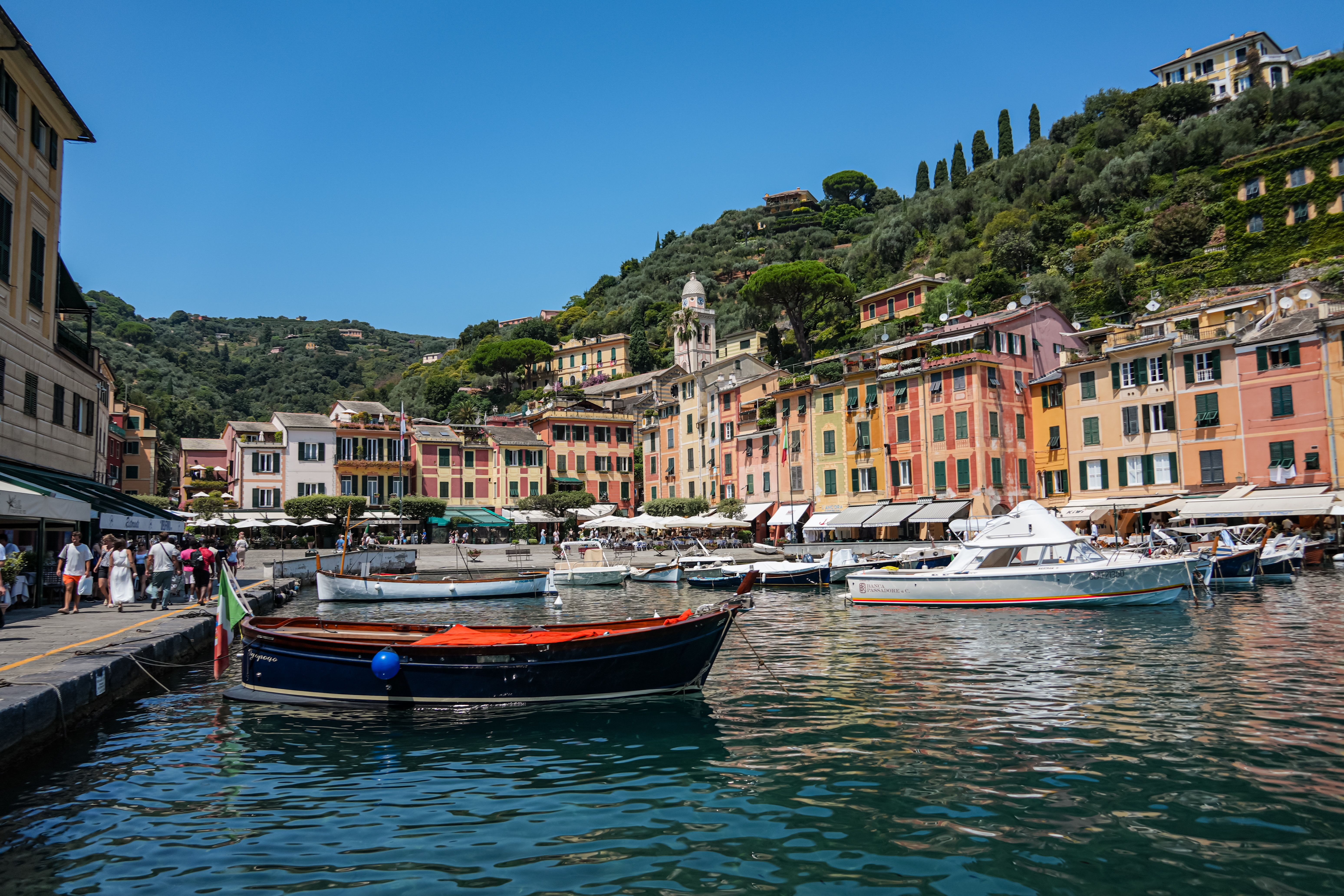 Landmarks in Portofino
