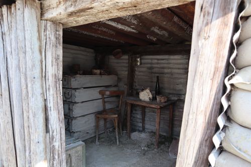 Free Explore a preserved WW1 bunker interior in Massiges, capturing wartime history. Stock Photo