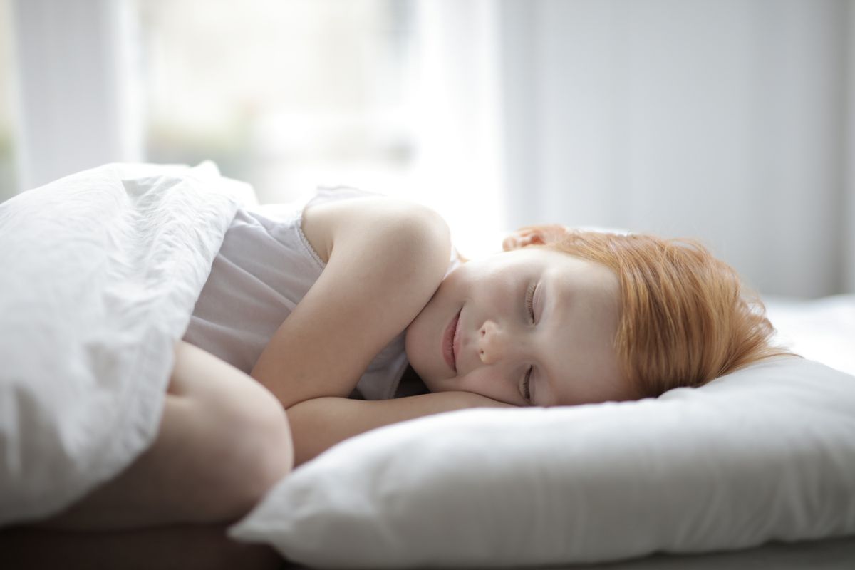 Child waking in distress from a night terror episode