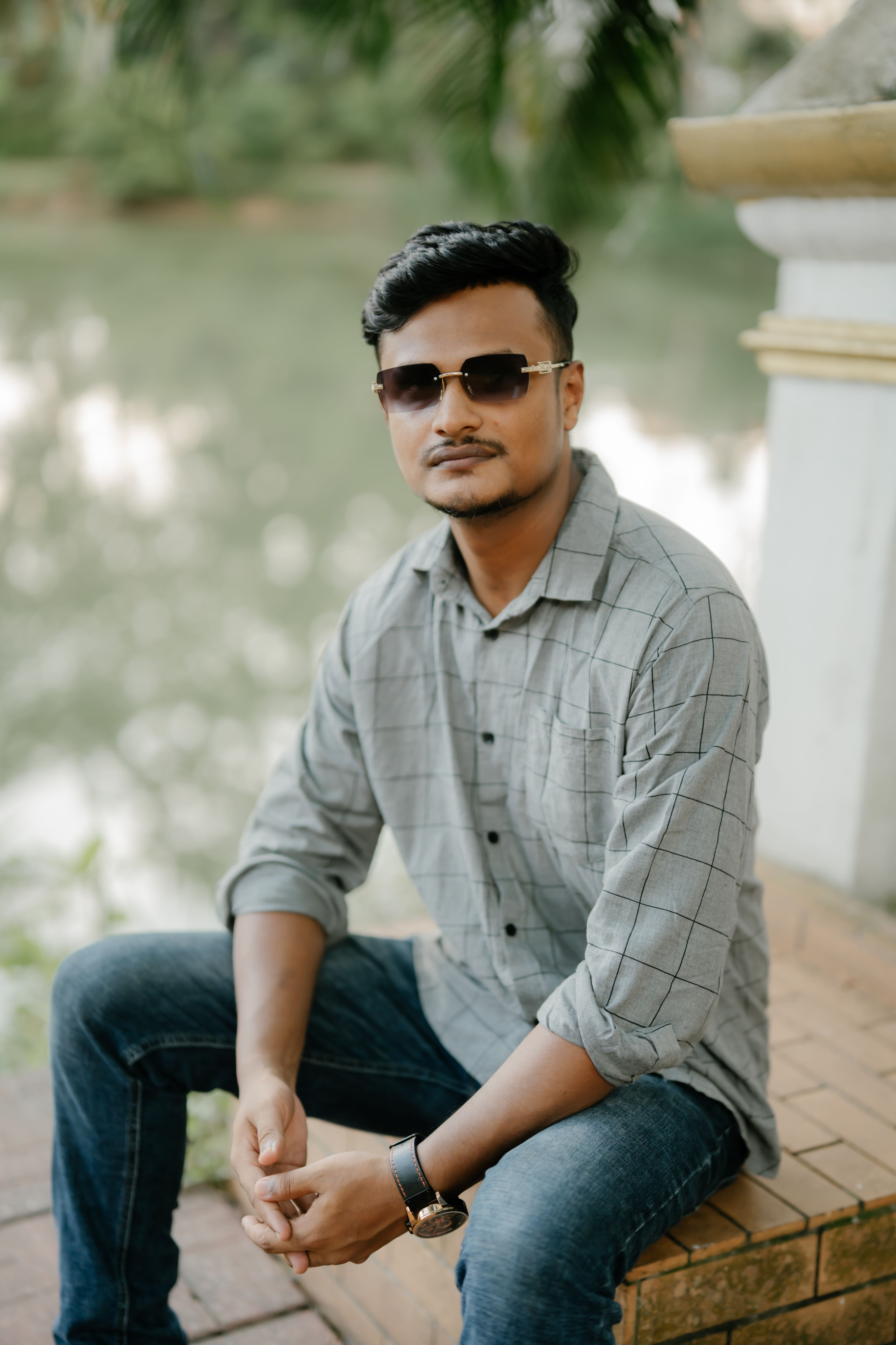 Check Flannel Shirt — Sage