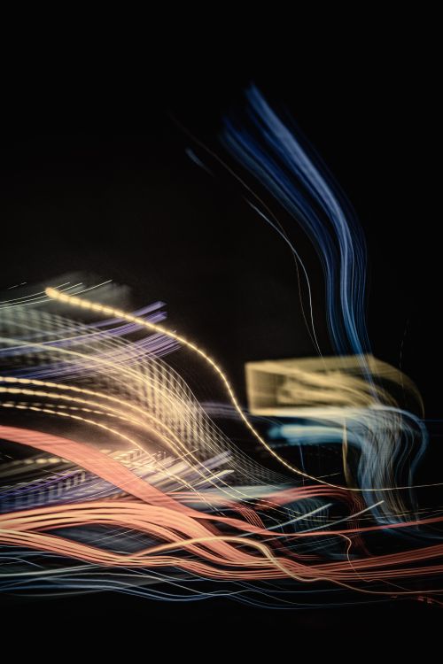 Free stock photo of abstractart, abstractphotography, carlighttrails Stock Photo