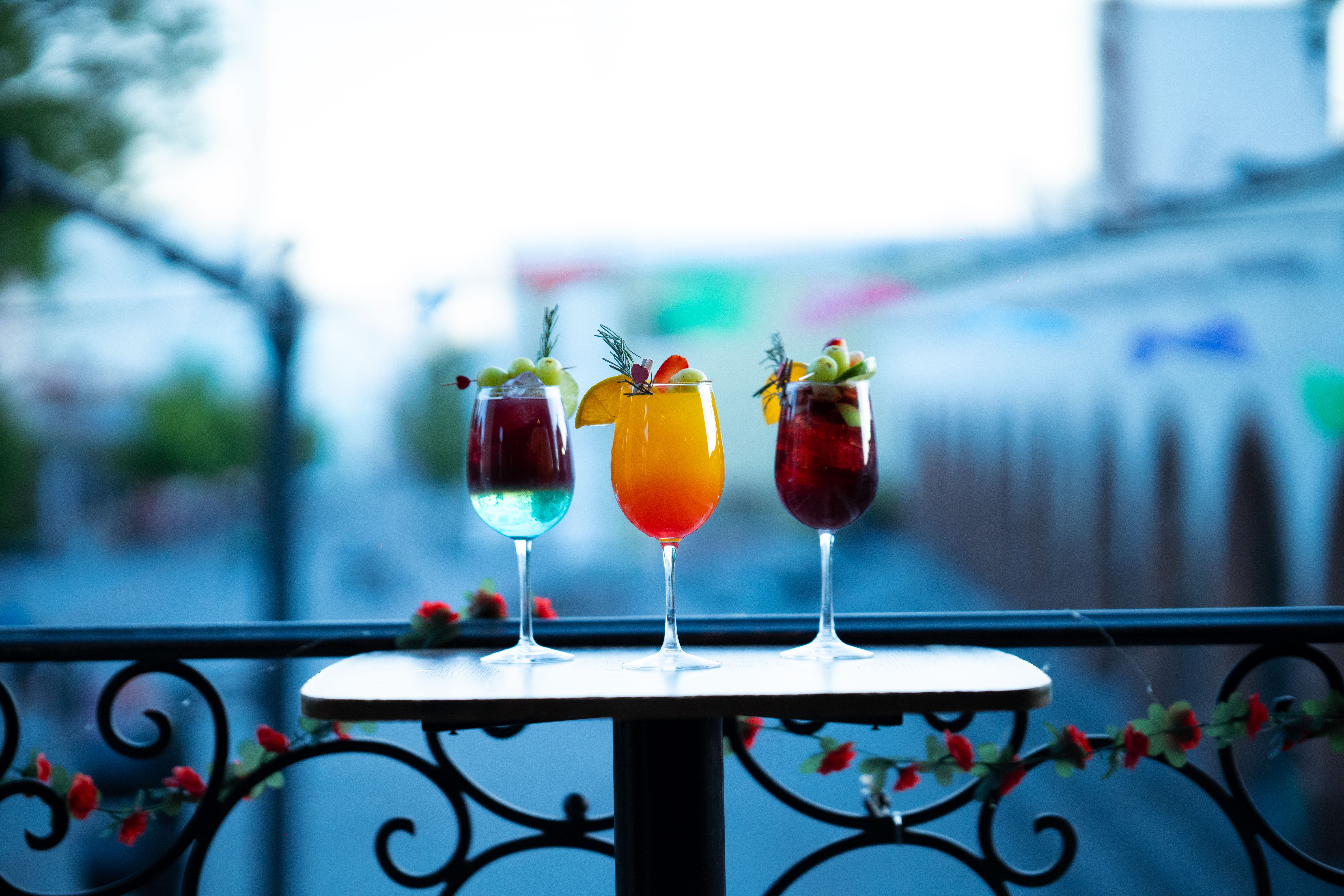 Cocktail d'entreprise en extérieur sur la Côte d'Azur