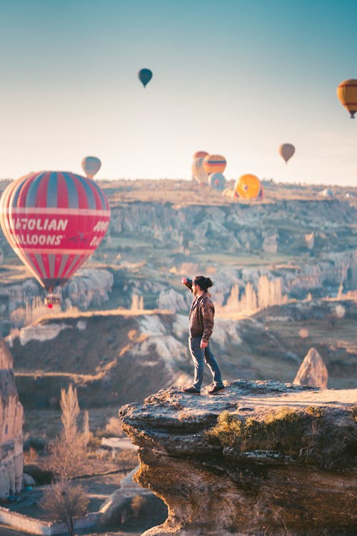 Free Základová fotografie zdarma na téma balóny, cappadocia, dobrodružství Stock Photo
