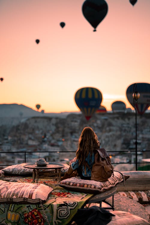 Kostnadsfria Kostnadsfri bild av äventyr, ballonger, cappadocia Stock foto