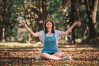 Photo Of Woman Wearing Denim Jumpers