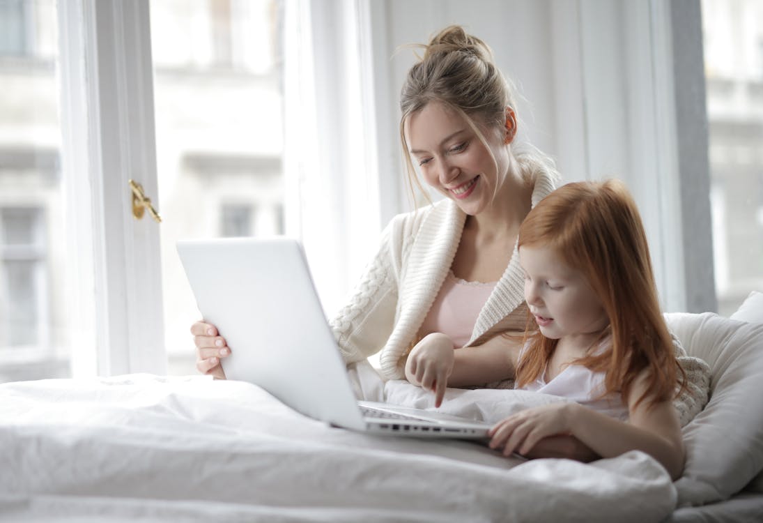 Free Photo Of People Using Laptop Stock Photo