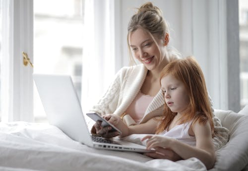 Free Photo Of People Using Laptop Stock Photo