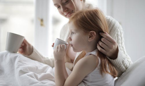 Free Photo Of Girl Holding Mug Stock Photo