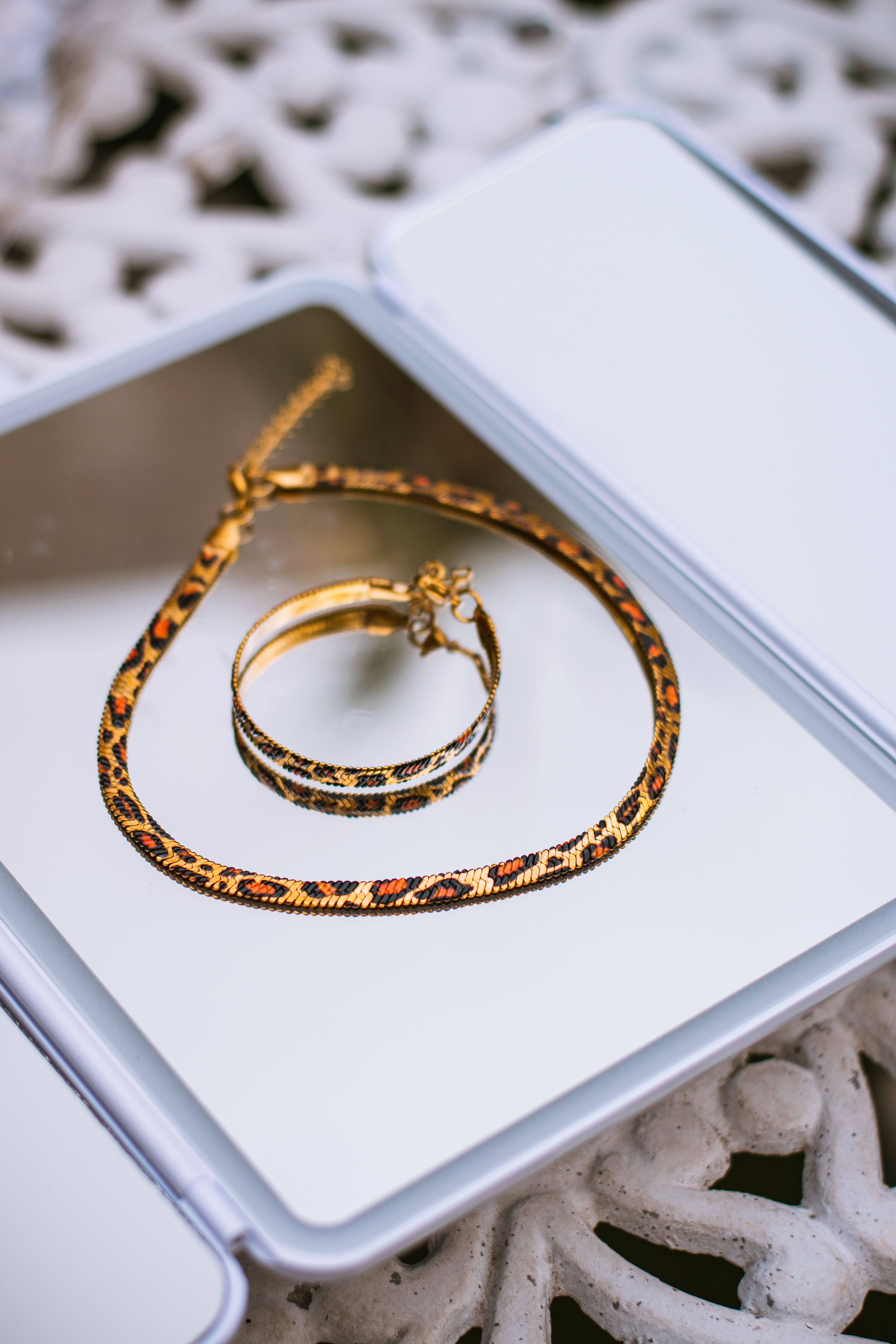 Kit Colar, Brinco e Pulseira