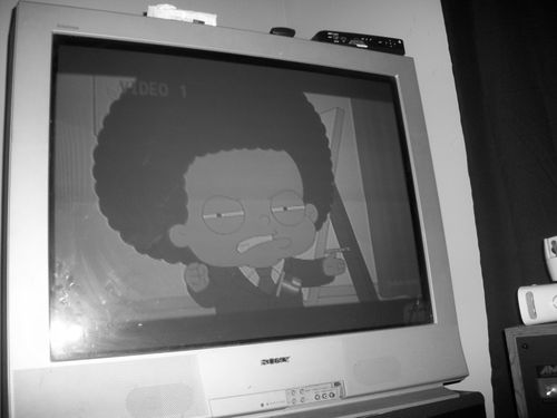 Free stock photo of cartoon, cartoon character, old tv Stock Photo