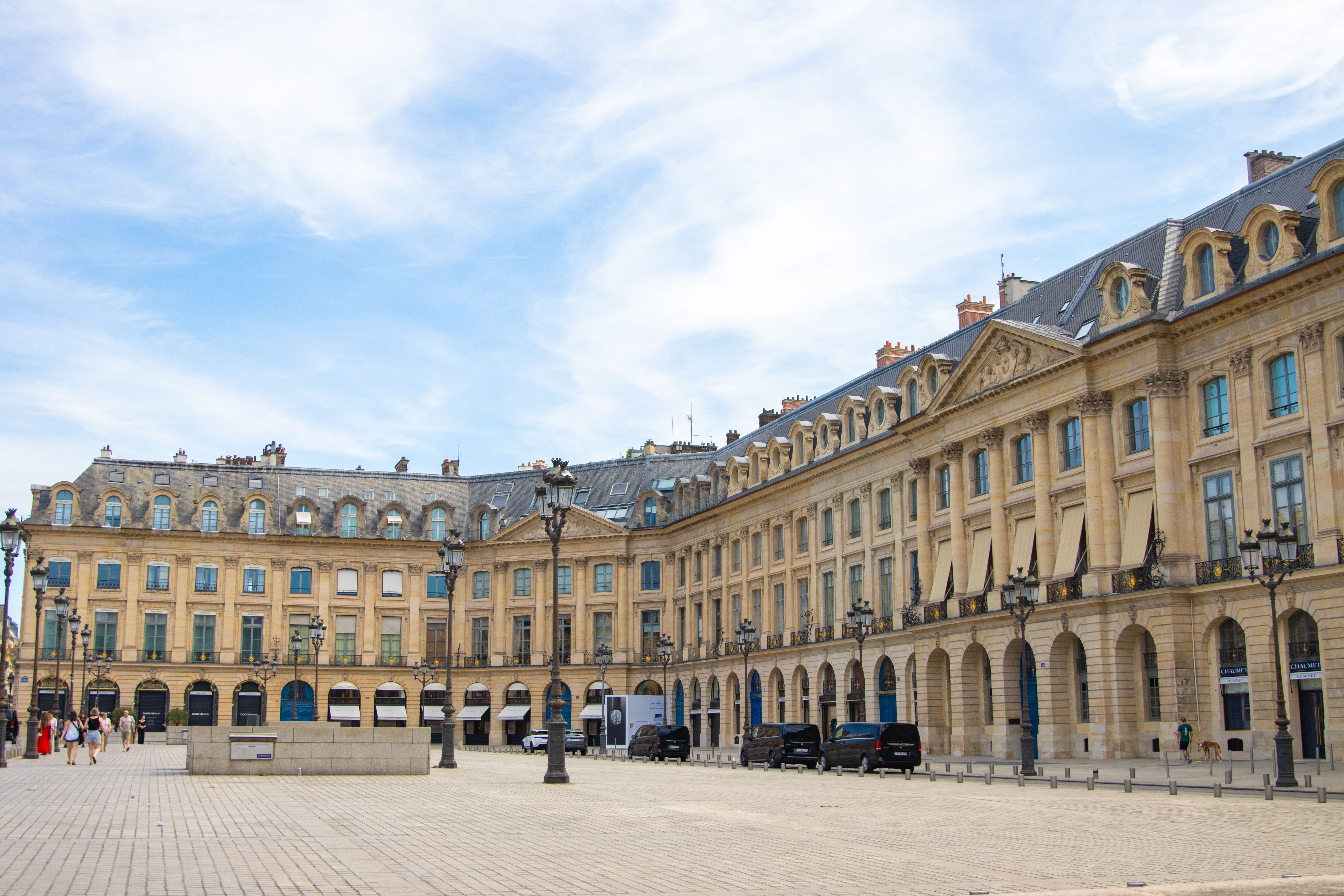 Place Vendôme à Paris, adresse du Ritz