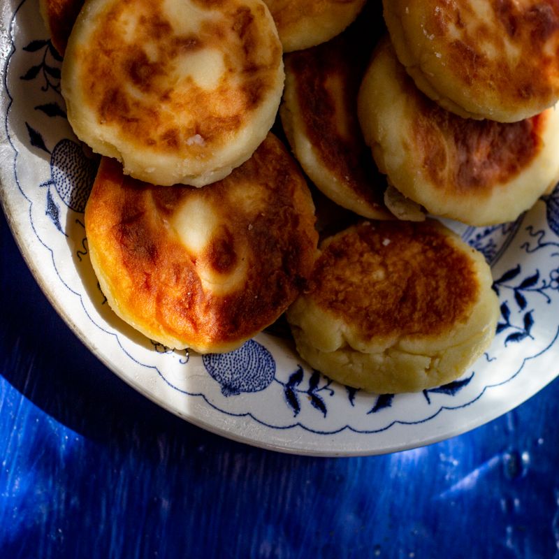 Sourdough Discard Cottage Cheese Pancakes
