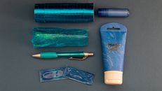 Cosmetic Products on the Table