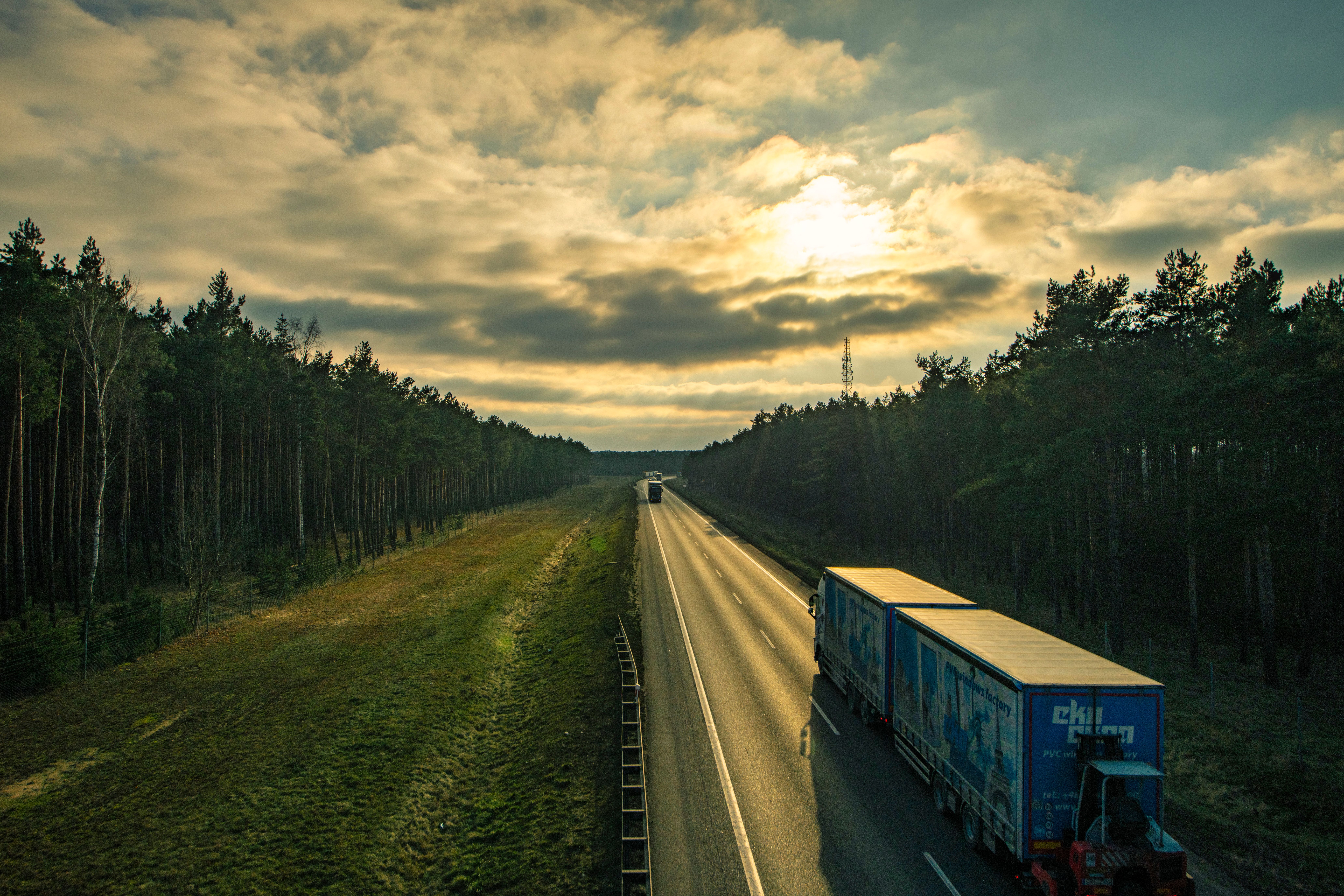 Trucking photo