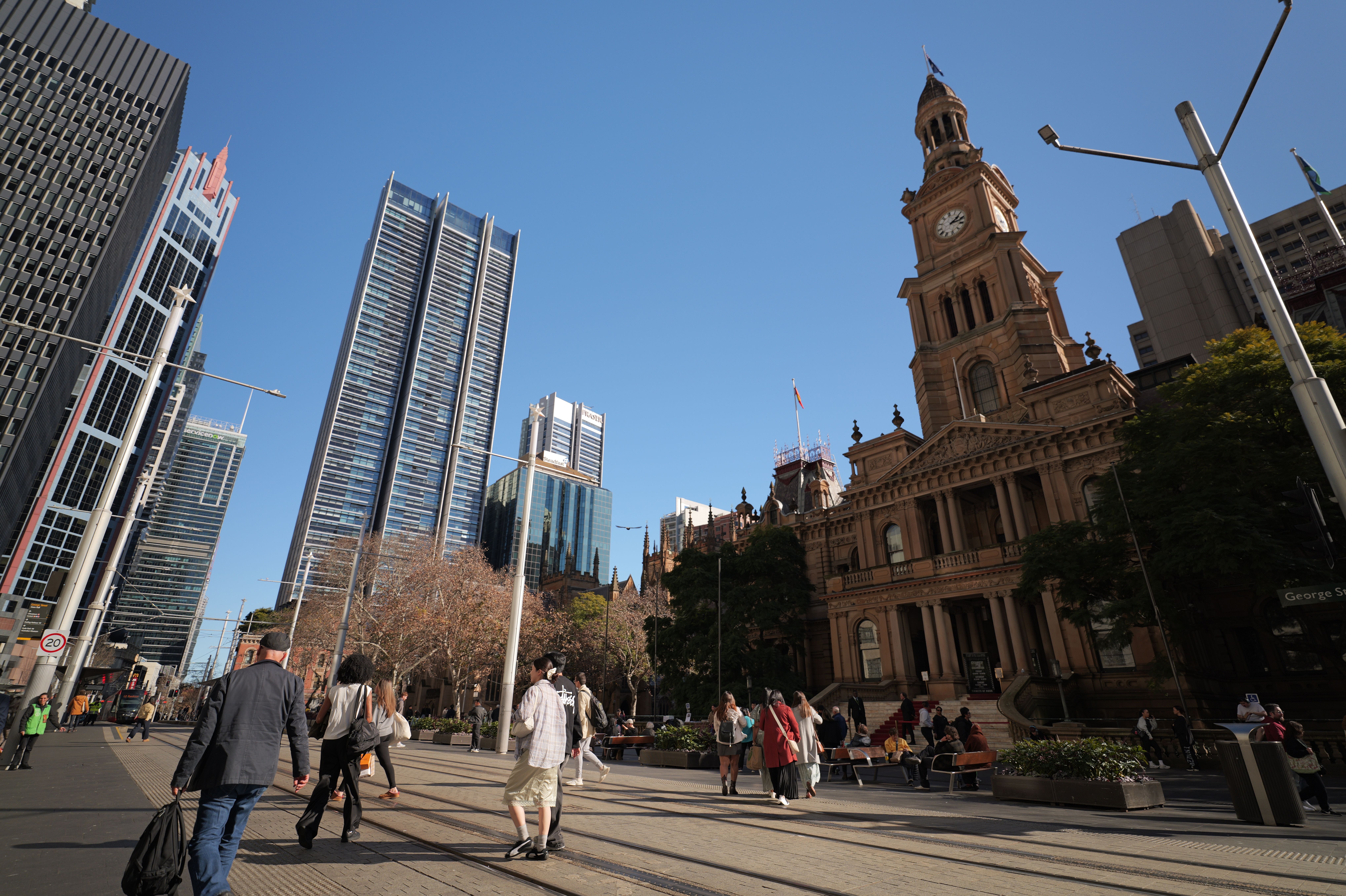 Civic and heritage buildings in central Adelaide