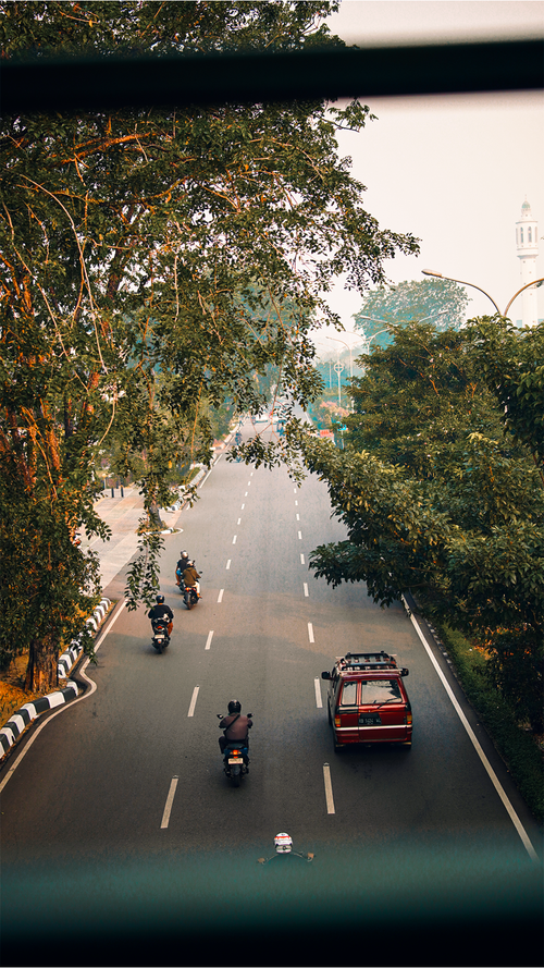 Free stock photo of car, city, indonesia Stock Photo