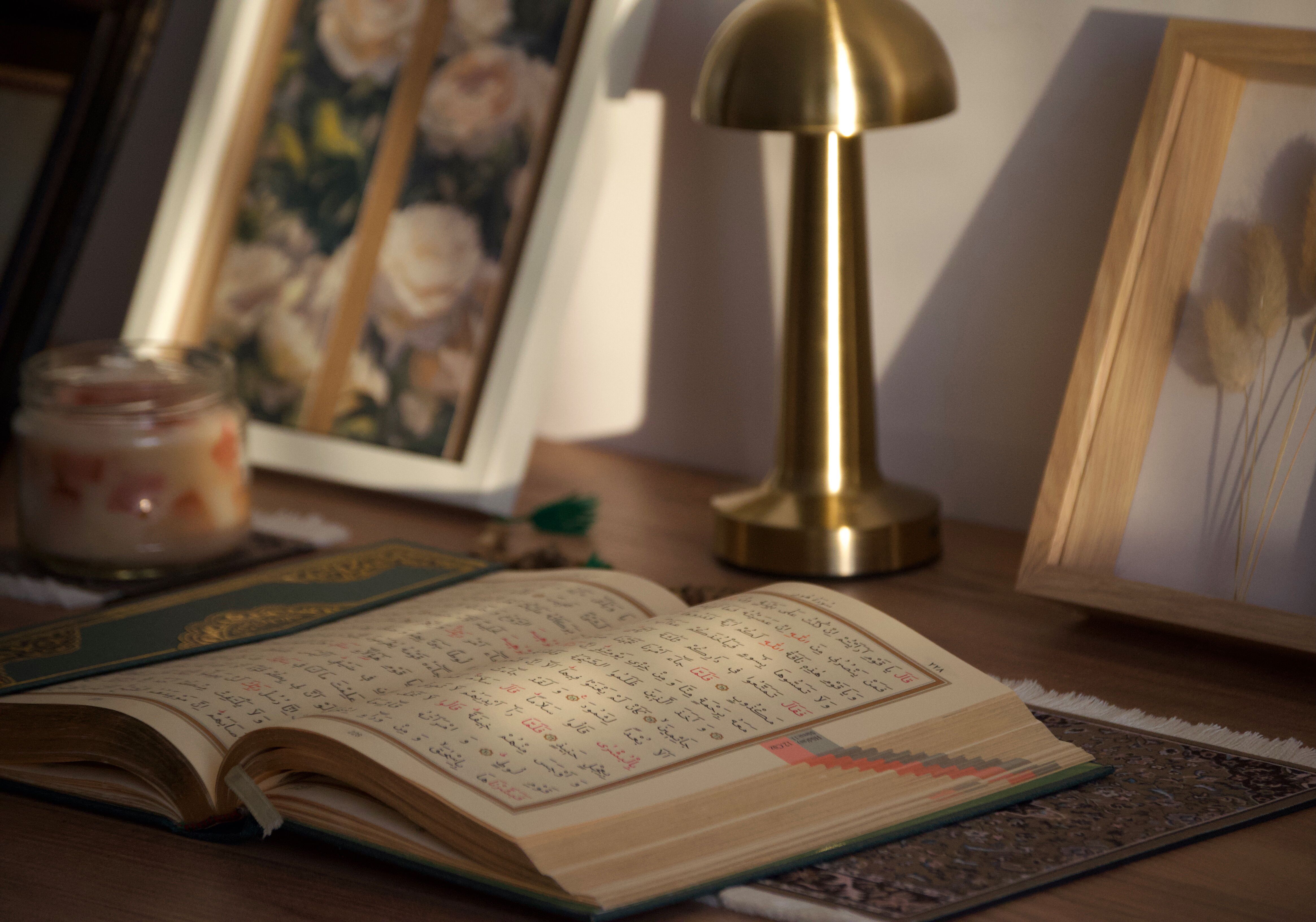 Brass Bedside Table Lamp