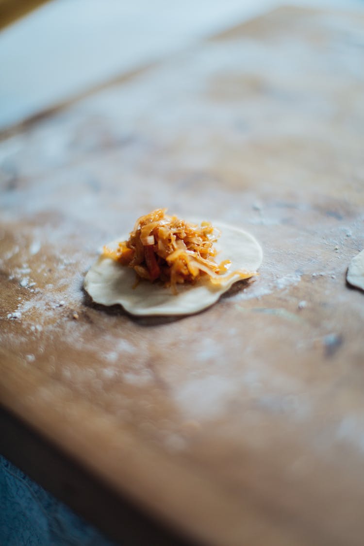 Photo Of Pelmeni Being Made