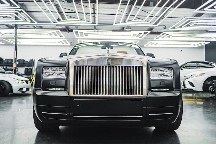 Black Rolls Royce Car