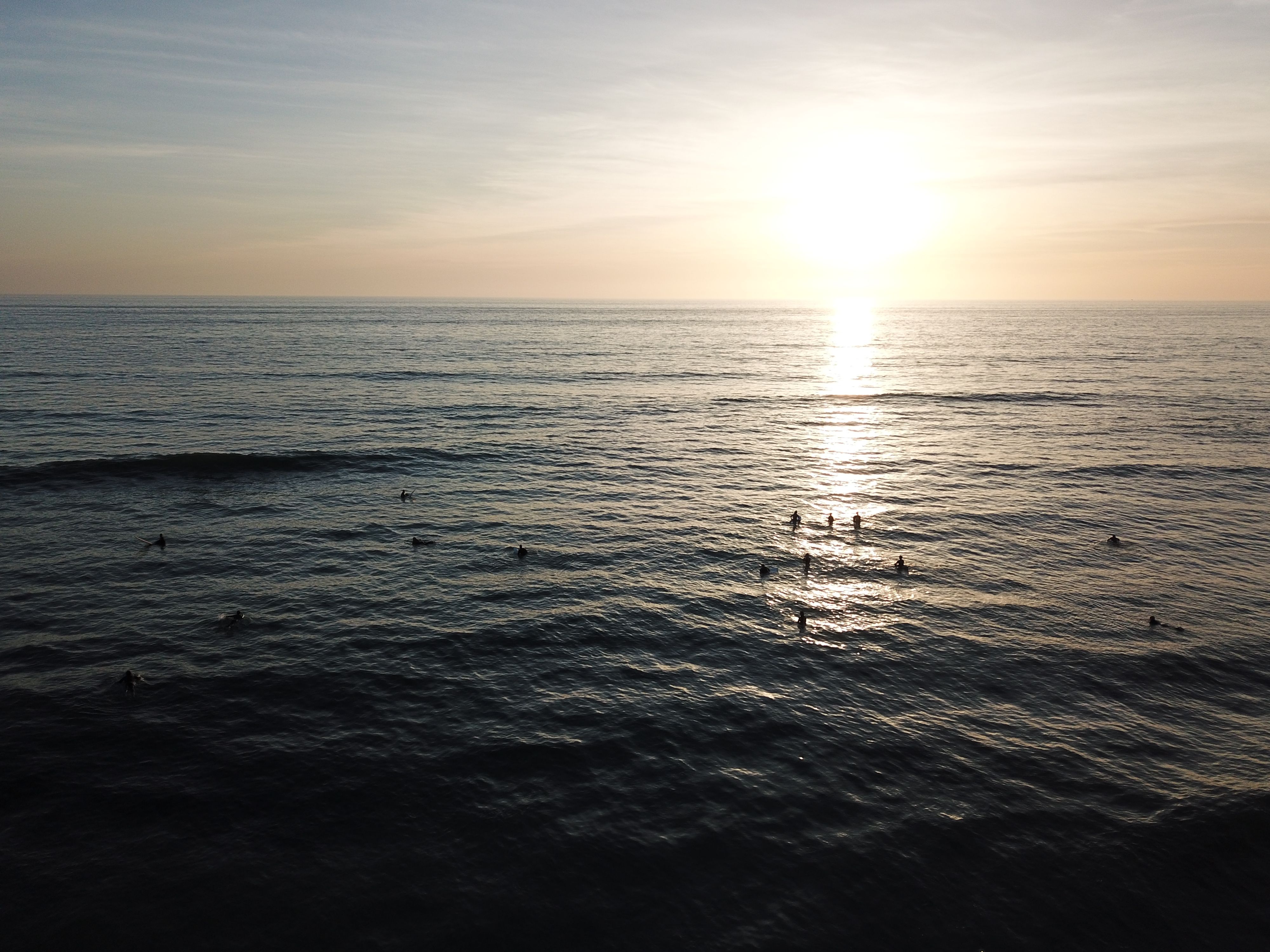 Gew sser W hrend Des Sonnenuntergangs Kostenloses Stock Foto