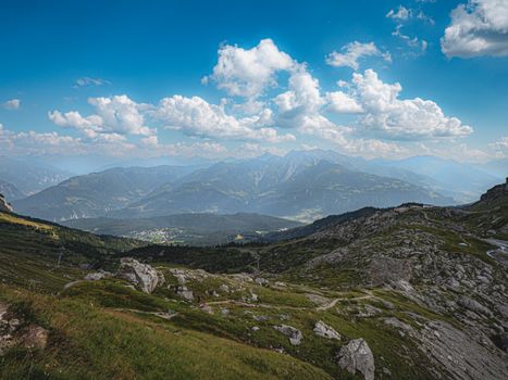 Discover the breathtaking mountain views and natural beauty of Flims, Graubünden, Switzerland.